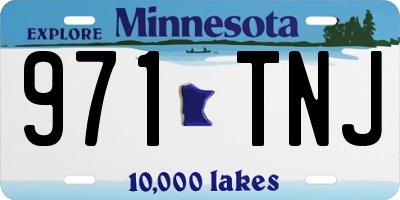 MN license plate 971TNJ