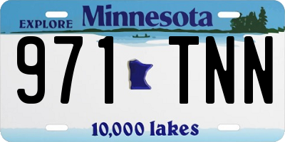 MN license plate 971TNN