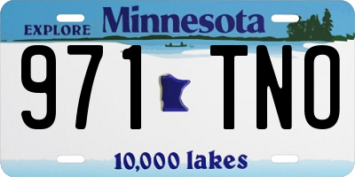 MN license plate 971TNO