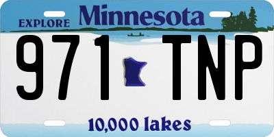 MN license plate 971TNP