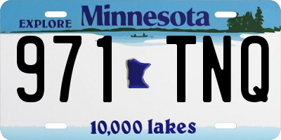 MN license plate 971TNQ