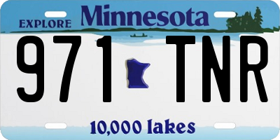 MN license plate 971TNR