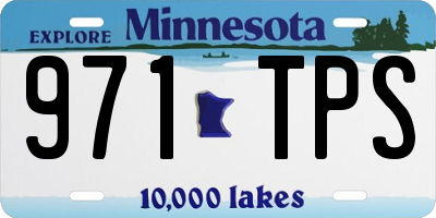 MN license plate 971TPS