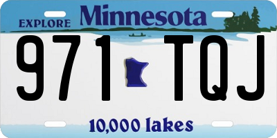 MN license plate 971TQJ