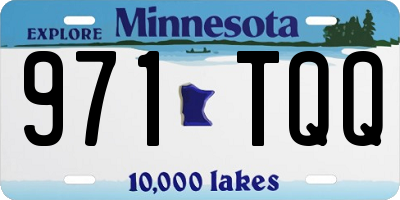 MN license plate 971TQQ