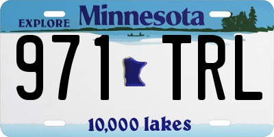 MN license plate 971TRL