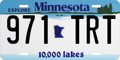 MN license plate 971TRT