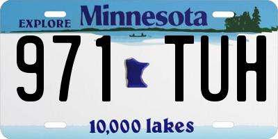 MN license plate 971TUH