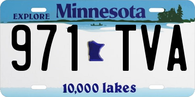 MN license plate 971TVA