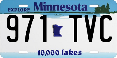 MN license plate 971TVC
