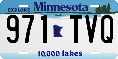 MN license plate 971TVQ