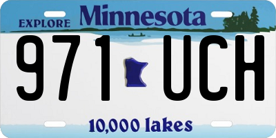 MN license plate 971UCH