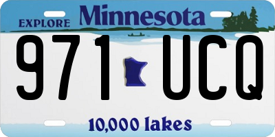 MN license plate 971UCQ