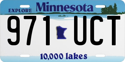 MN license plate 971UCT