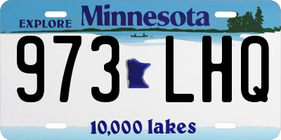 MN license plate 973LHQ