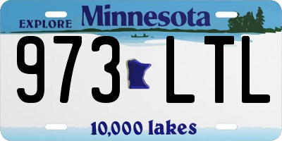 MN license plate 973LTL