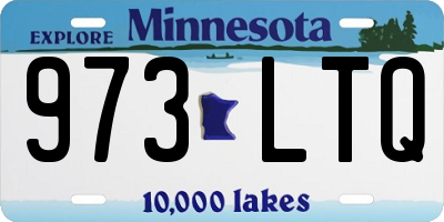 MN license plate 973LTQ