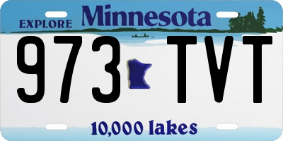 MN license plate 973TVT