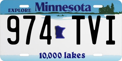 MN license plate 974TVI