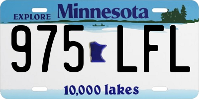 MN license plate 975LFL