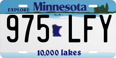 MN license plate 975LFY