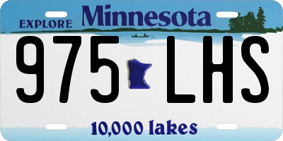 MN license plate 975LHS