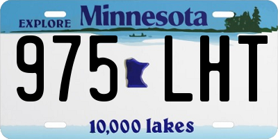 MN license plate 975LHT