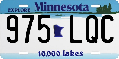 MN license plate 975LQC