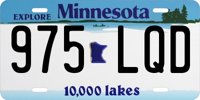 MN license plate 975LQD
