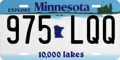MN license plate 975LQQ