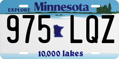 MN license plate 975LQZ