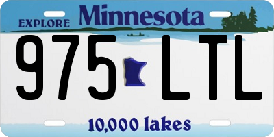 MN license plate 975LTL