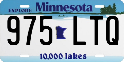 MN license plate 975LTQ