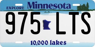 MN license plate 975LTS