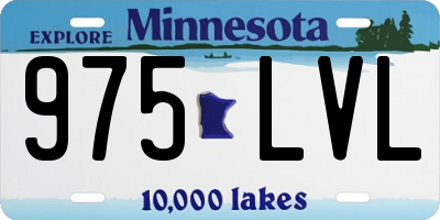 MN license plate 975LVL
