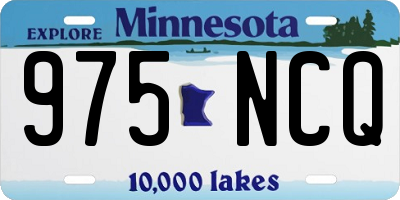 MN license plate 975NCQ
