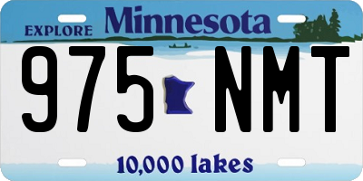 MN license plate 975NMT
