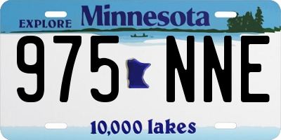 MN license plate 975NNE