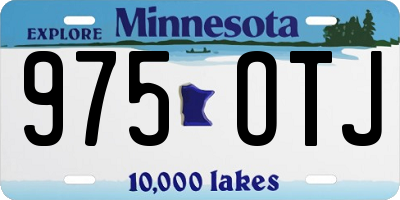 MN license plate 975OTJ