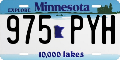 MN license plate 975PYH