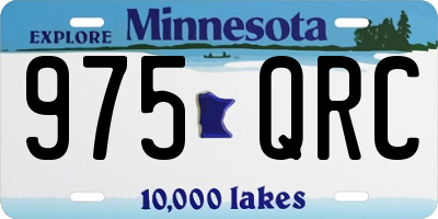 MN license plate 975QRC