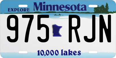 MN license plate 975RJN