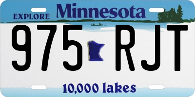 MN license plate 975RJT