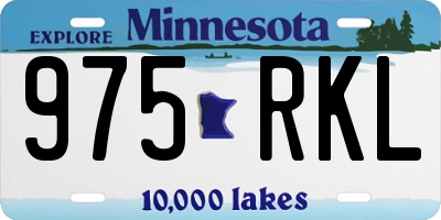 MN license plate 975RKL