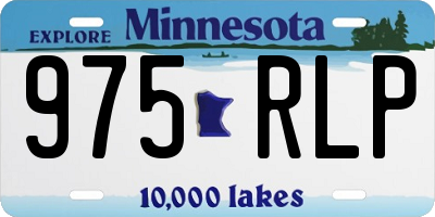 MN license plate 975RLP