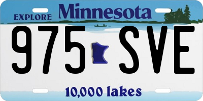 MN license plate 975SVE