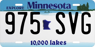 MN license plate 975SVG