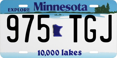 MN license plate 975TGJ