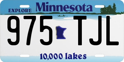 MN license plate 975TJL