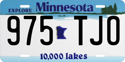MN license plate 975TJO